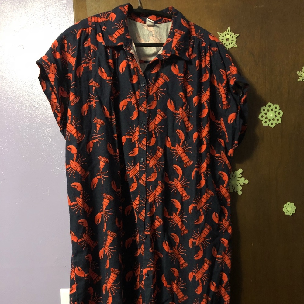 Old navy shirt dress size XXL
